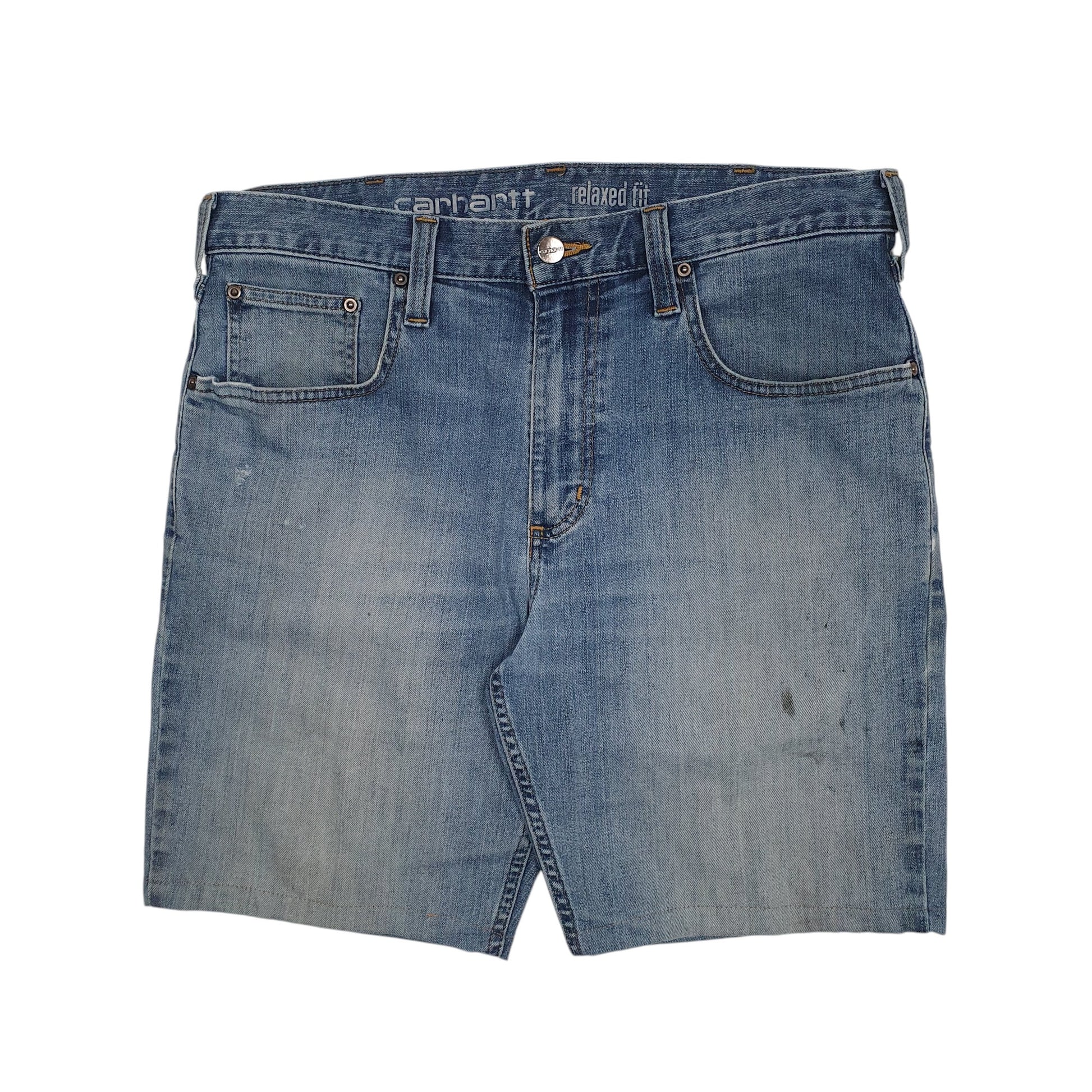 Mens Blue Carhartt  Denim Shorts