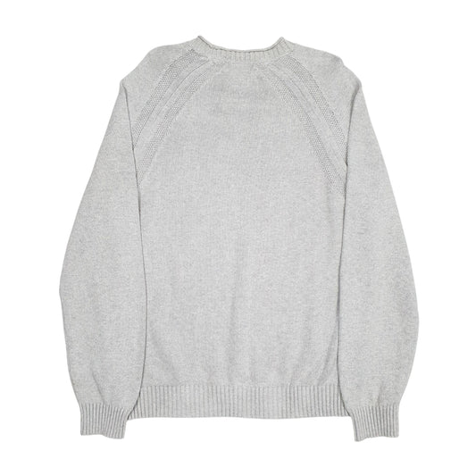 Mens Grey Tommy Hilfiger Knitwear Crewneck Jumper