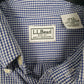 Mens Blue L.L.Bean   Shirt
