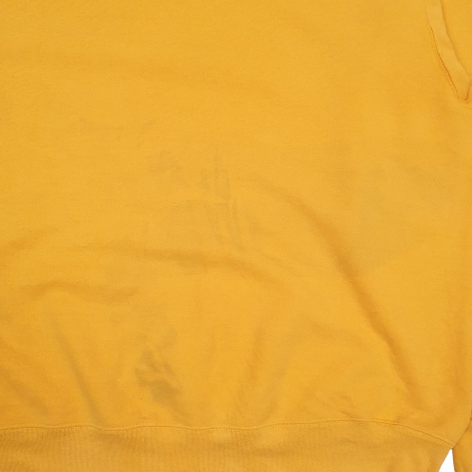 Mens Yellow Champion  Crewneck Jumper
