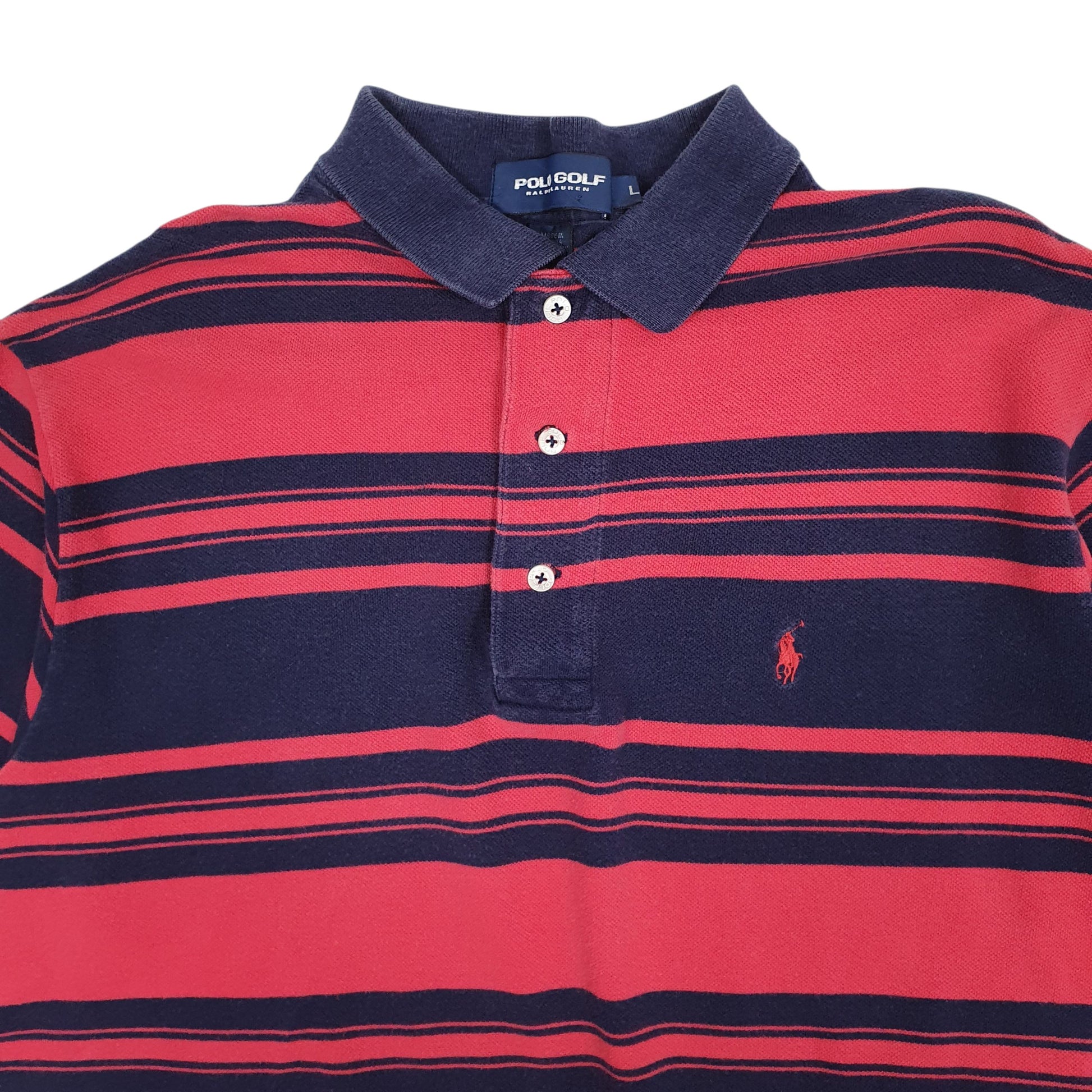 Mens Red Polo Ralph Lauren Golf  Polo Shirt