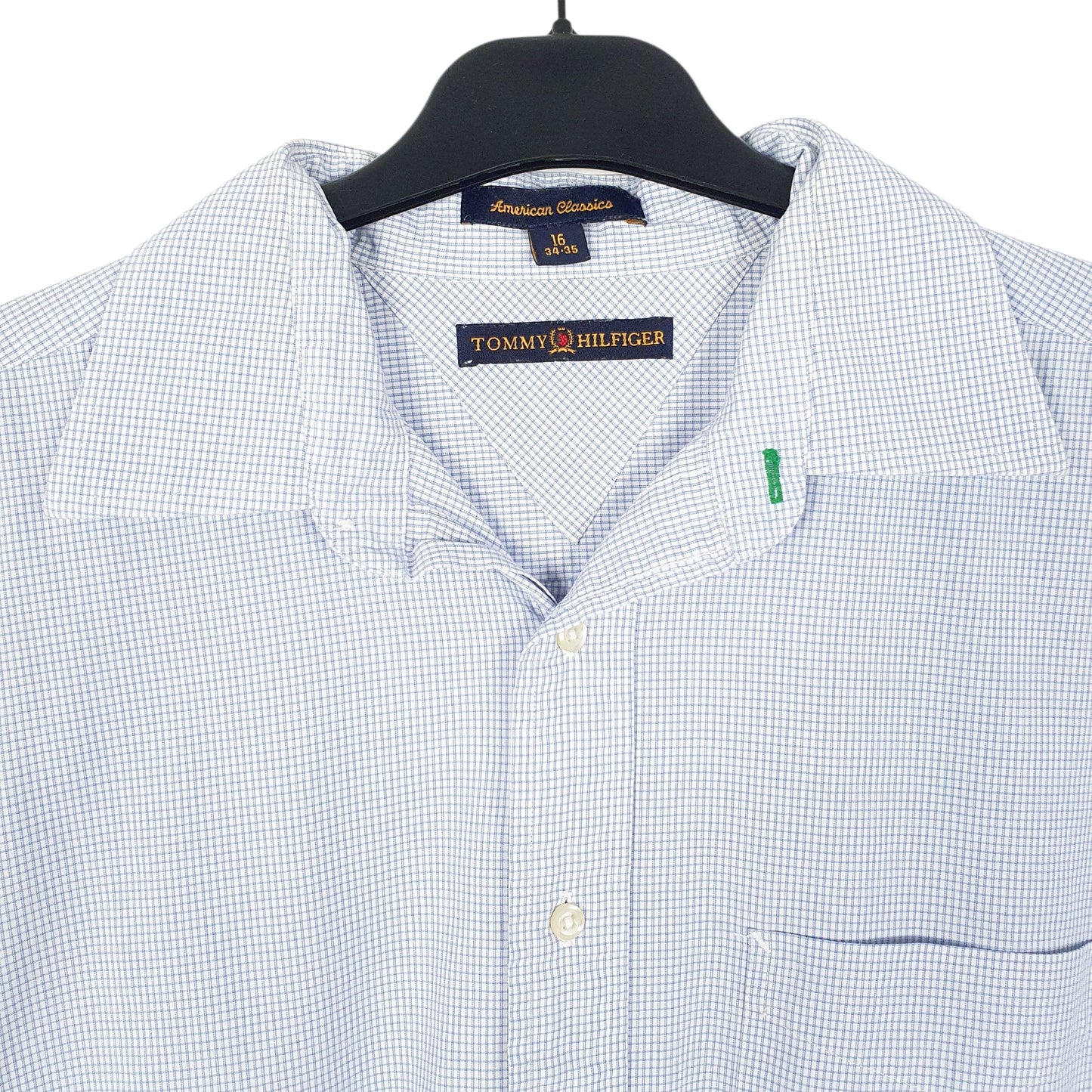 Mens Blue Tommy Hilfiger   Shirt