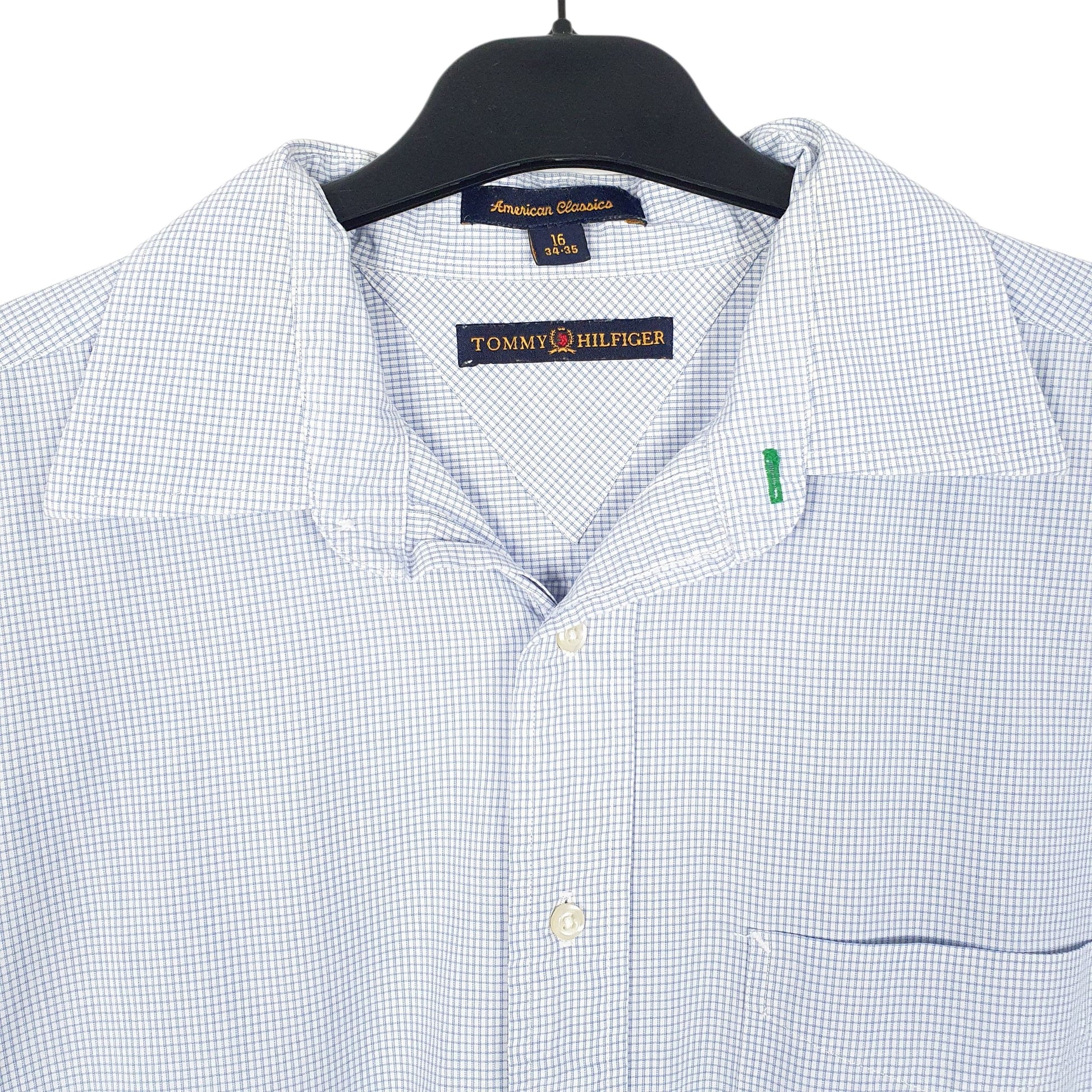 Mens Blue Tommy Hilfiger   Shirt