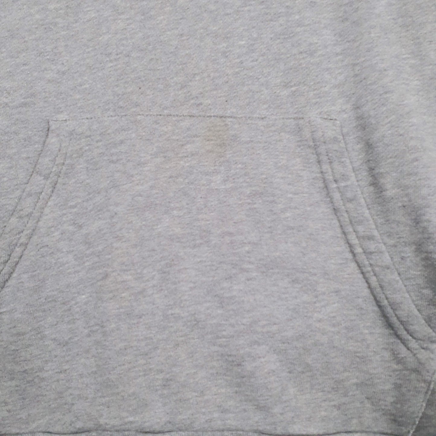 Mens Grey Adidas Spellout Hoodie Jumper