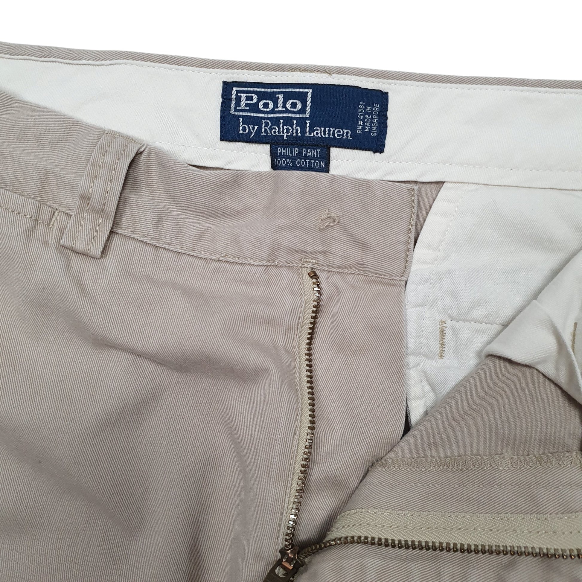Mens Grey Polo Ralph Lauren Phillip Pant  Trousers