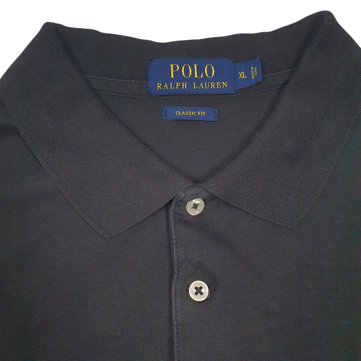 Mens Black Polo Ralph Lauren   Polo Shirt