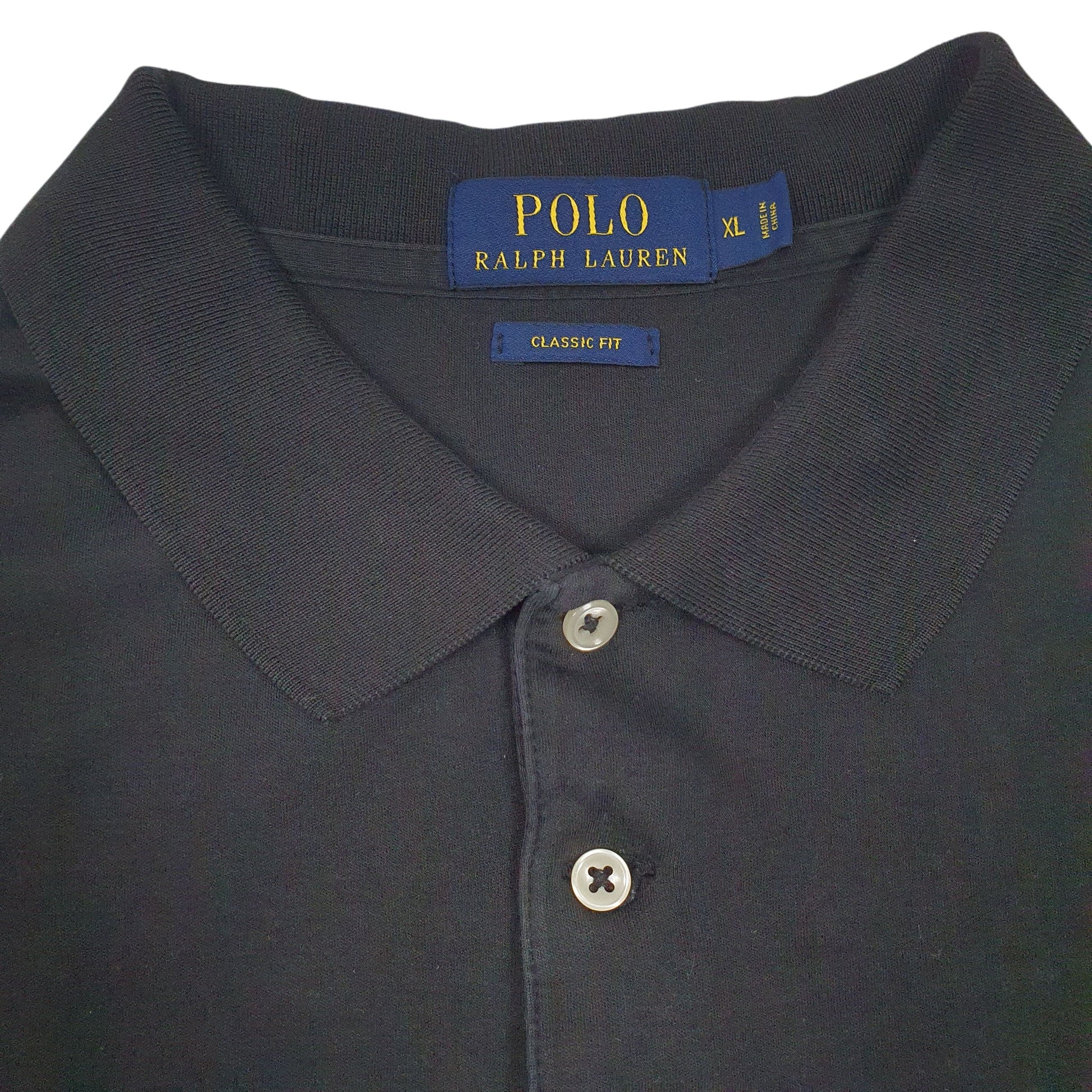 Mens Black Polo Ralph Lauren   Polo Shirt