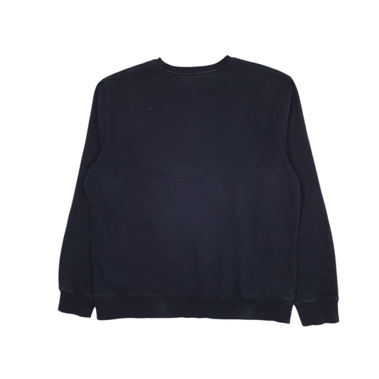 Mens Navy Tommy Hilfiger  Crewneck Jumper
