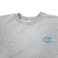 Mens Grey Champion  Crewneck Jumper
