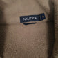 Mens Brown Nautica  Quarter Zip Jumper