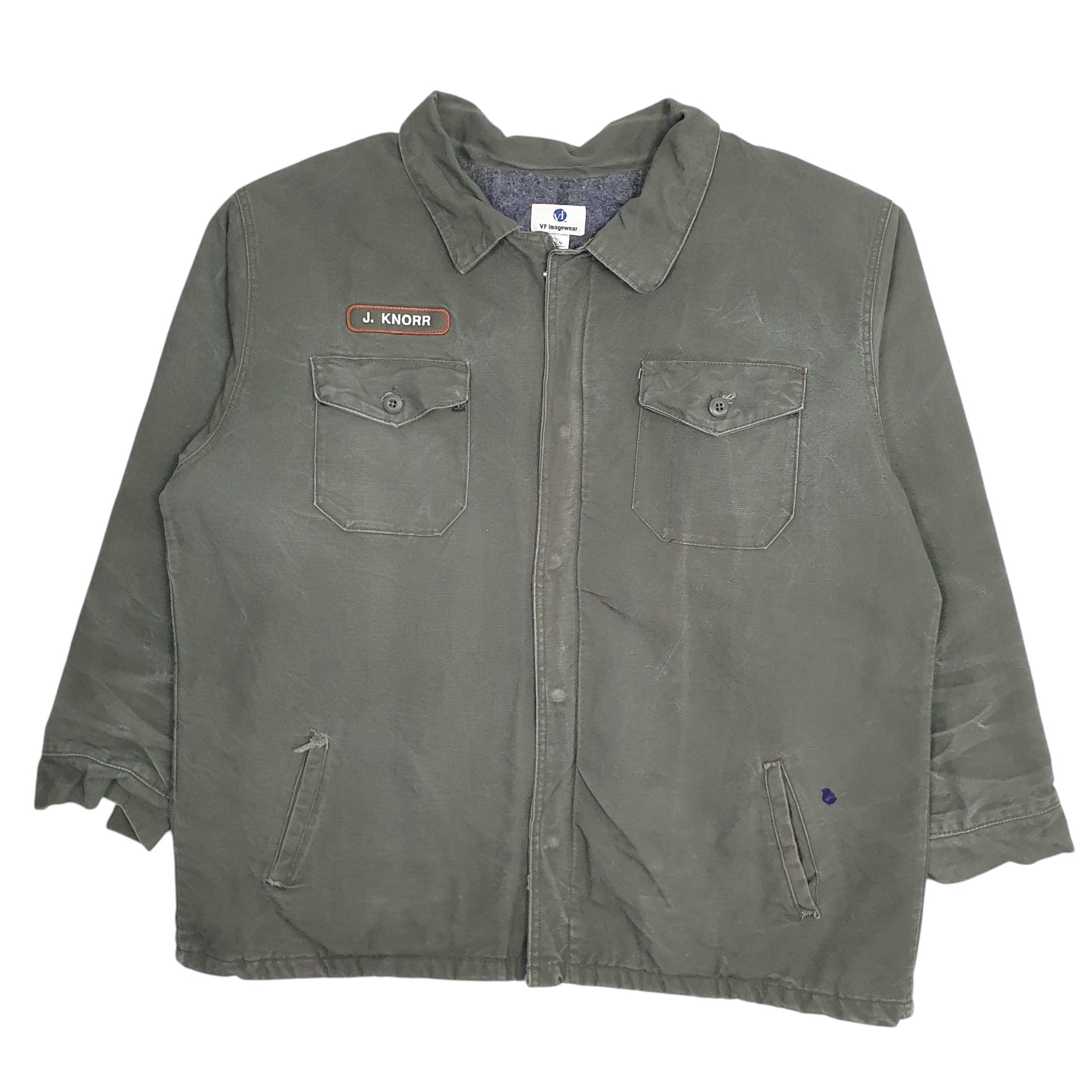 Mens Green VF Imagewear National Park Service Blanket Lined  Coat