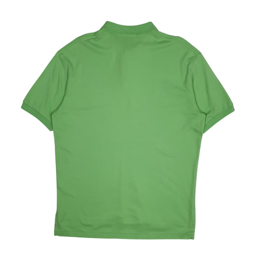 Mens Green Polo Ralph Lauren No size tags, fits mens L. Few small specks on back right.  Polo Shirt