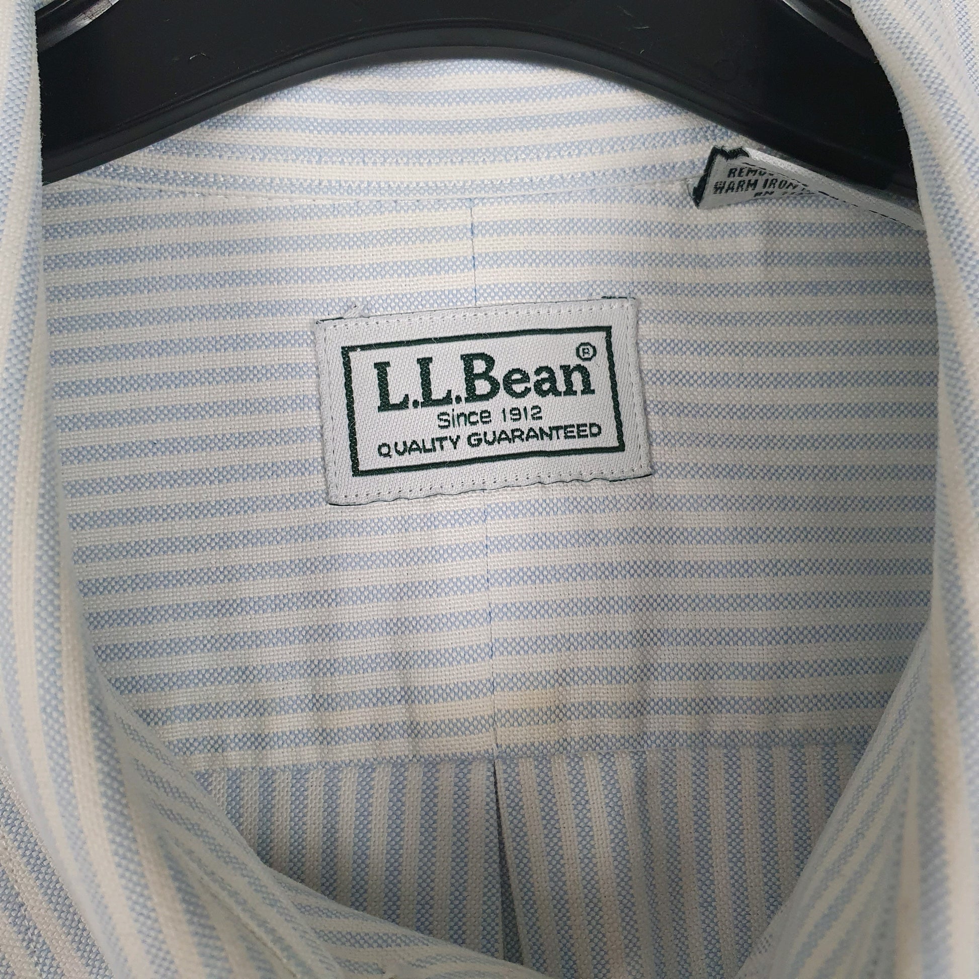 Mens Blue L.L.Bean   Shirt