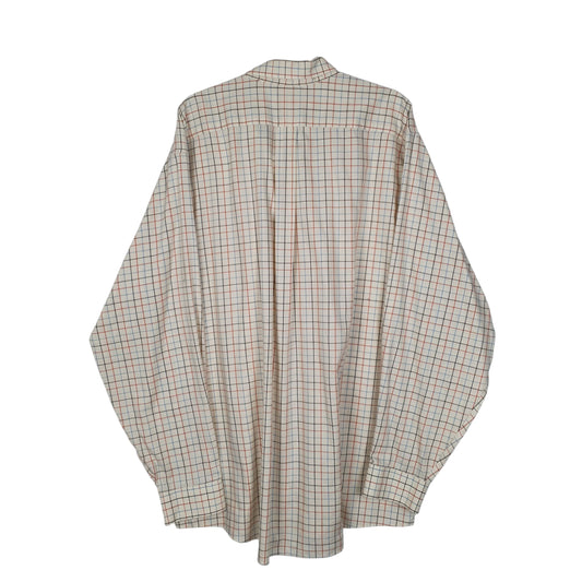 Mens Cream L.L.Bean   Shirt