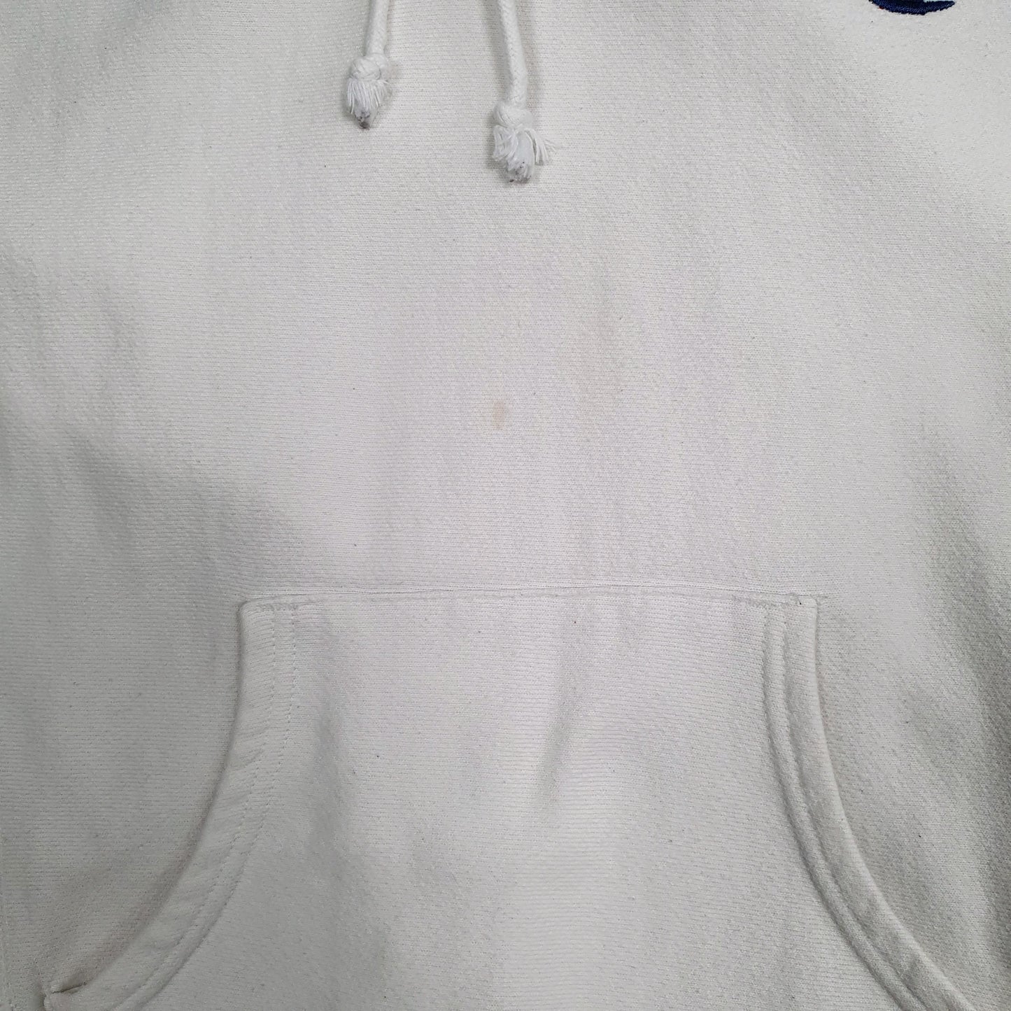 Womens White Champion Reverse Weave Hoodie Jumper