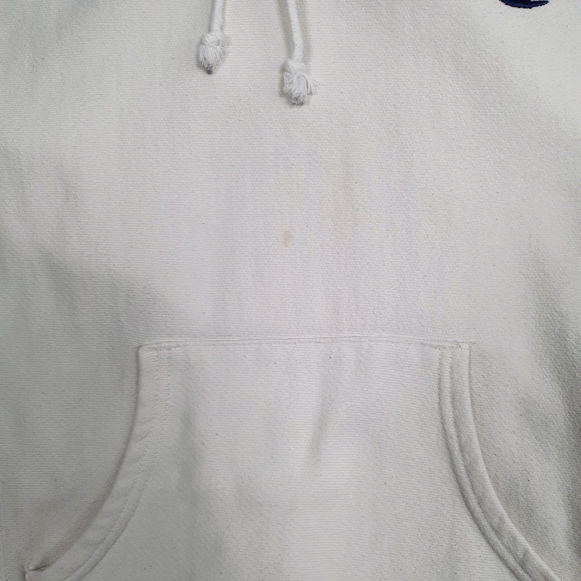 Womens White Champion Reverse Weave Hoodie Jumper