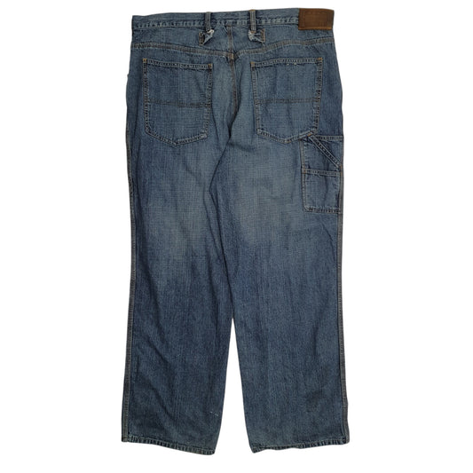 Mens Blue Tommy Hilfiger Vintage 00s Baggy  Jeans
