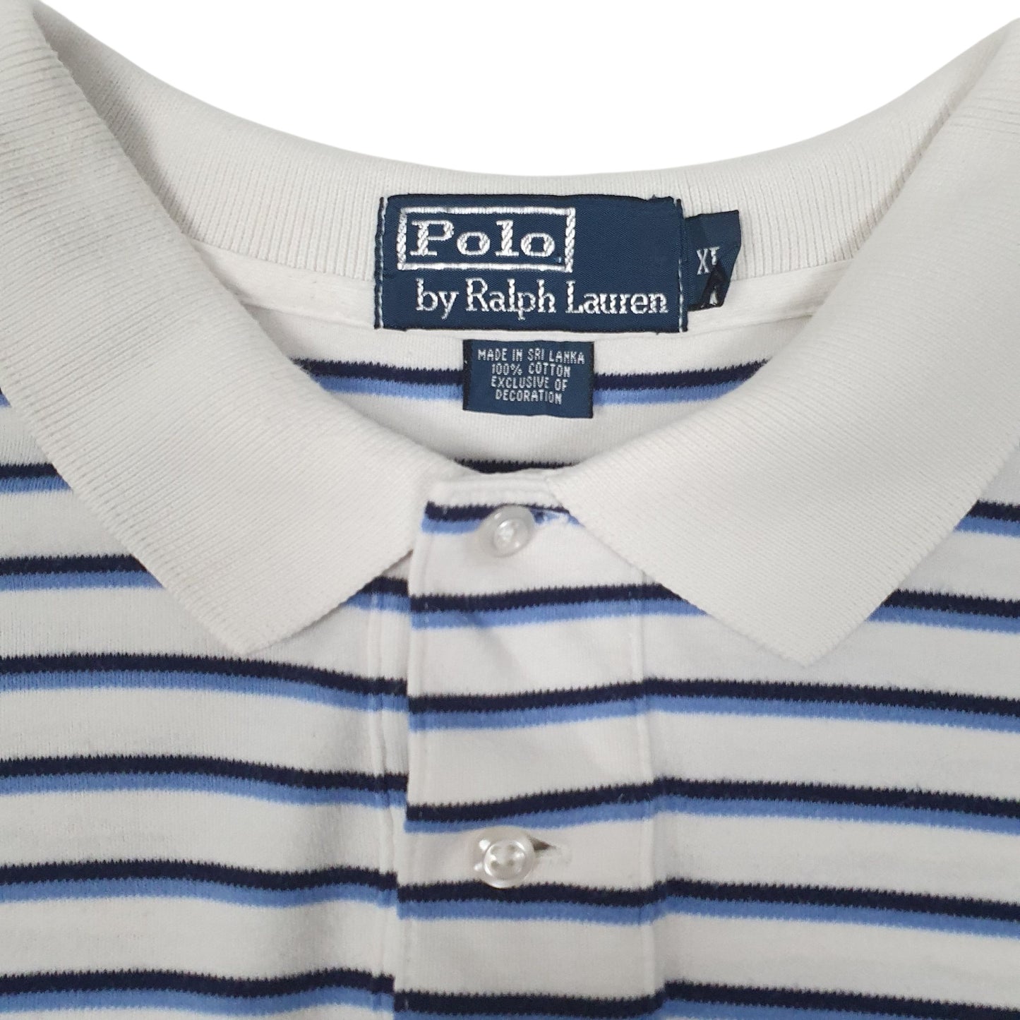 Mens White Polo Ralph Lauren   Polo Shirt