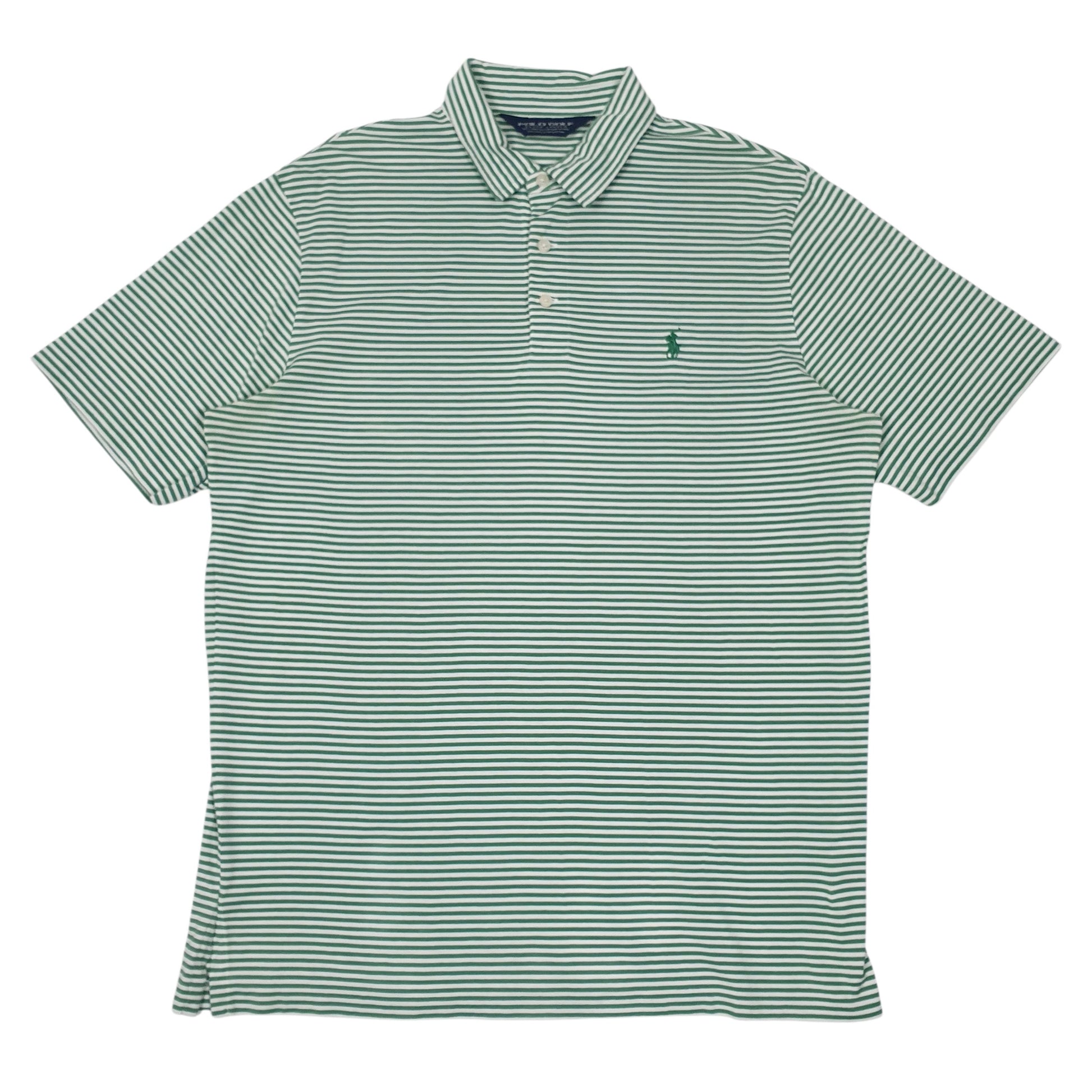 Mens Green Polo Ralph Lauren Golf Short Sleeve Polo Shirt