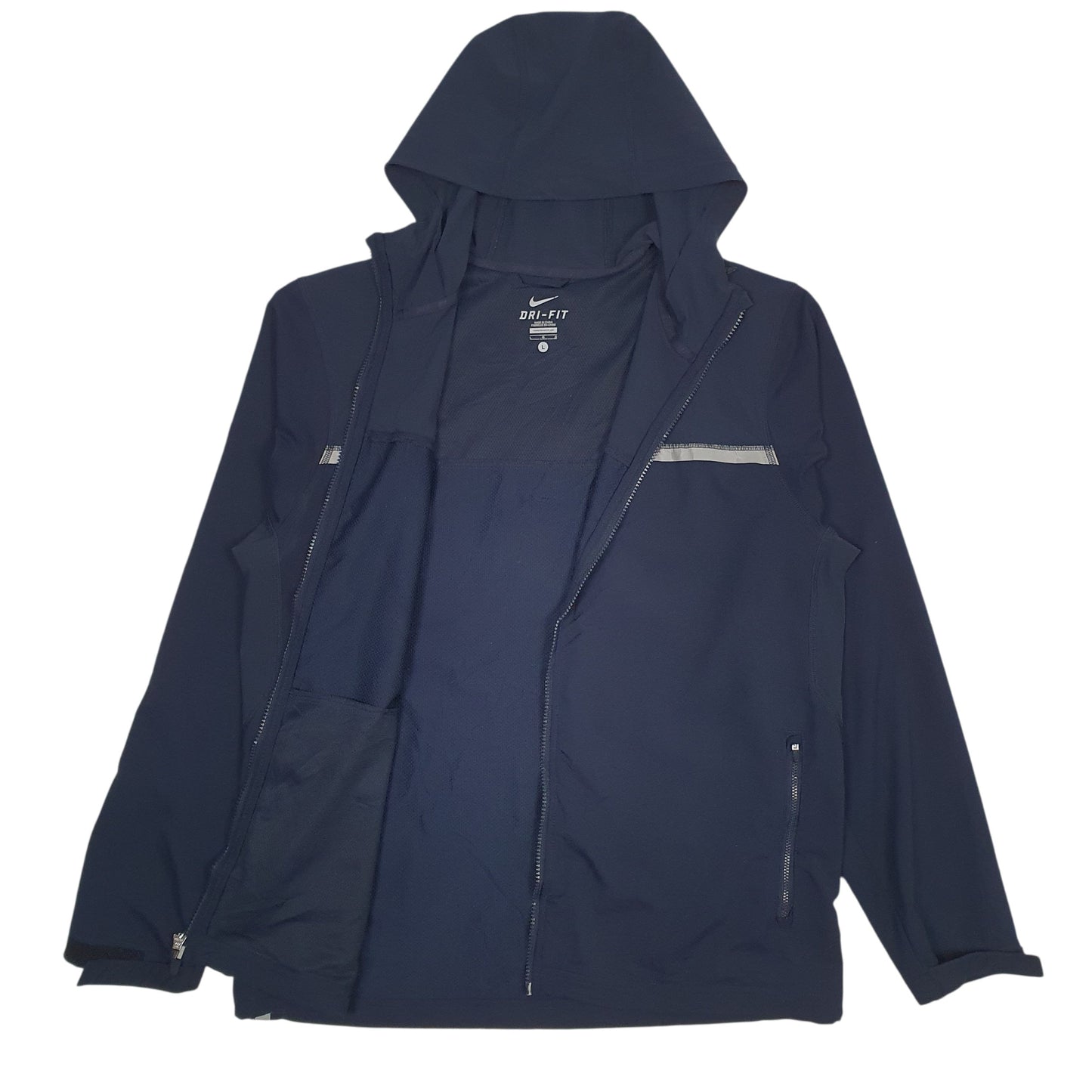 Mens Navy Nike Dri-Fit  Coat