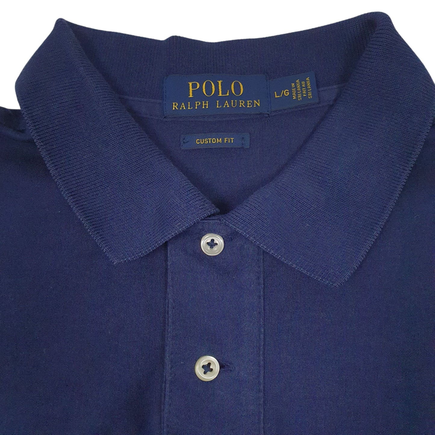 Mens Navy Polo Ralph Lauren   Polo Shirt