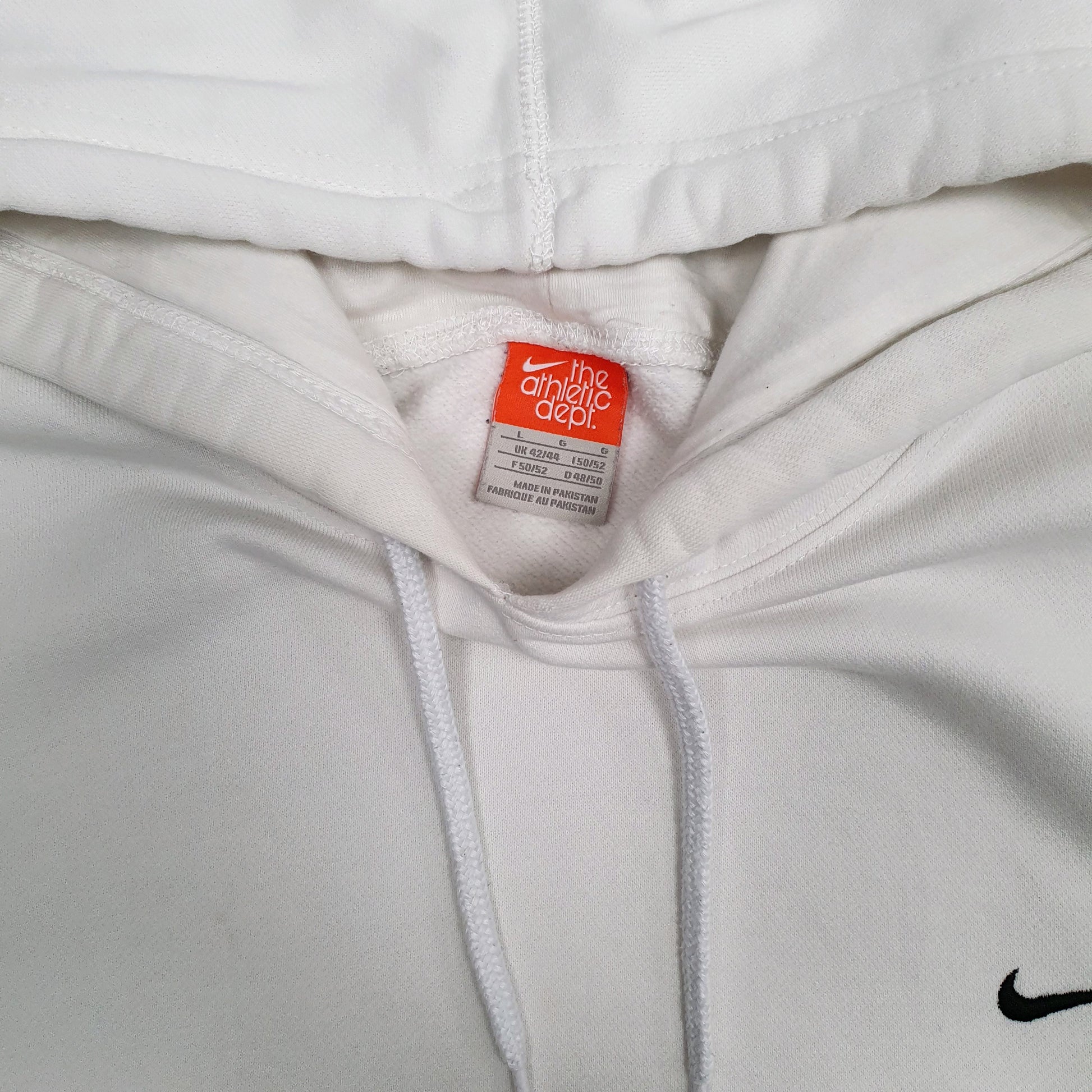 Mens White Nike  Hoodie Jumper