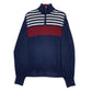 Mens Navy Tommy Hilfiger  Quarter Zip Jumper