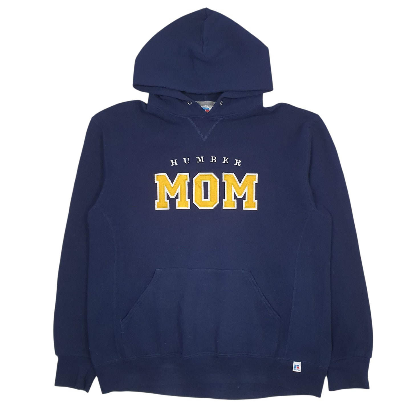 Mens Navy Russel Athletic  Hoodie Jumper