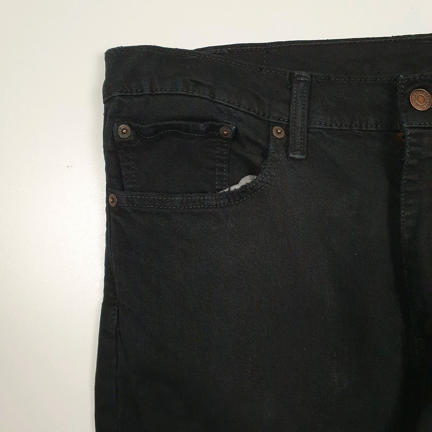 Mens Black Levis   Jeans