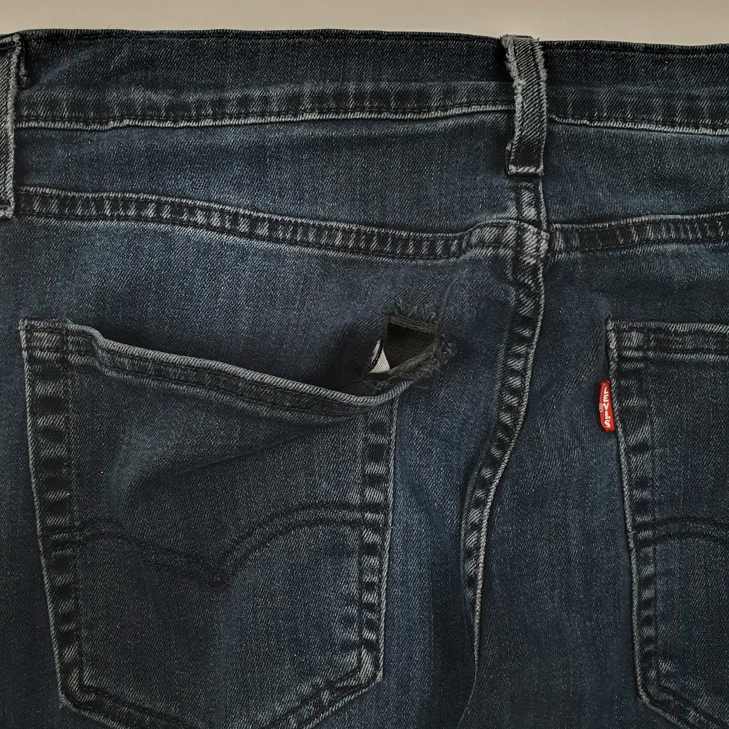 Mens Blue Levis Premium Stretch  Jeans