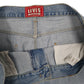 Mens Blue Levis Carpenter  Shorts