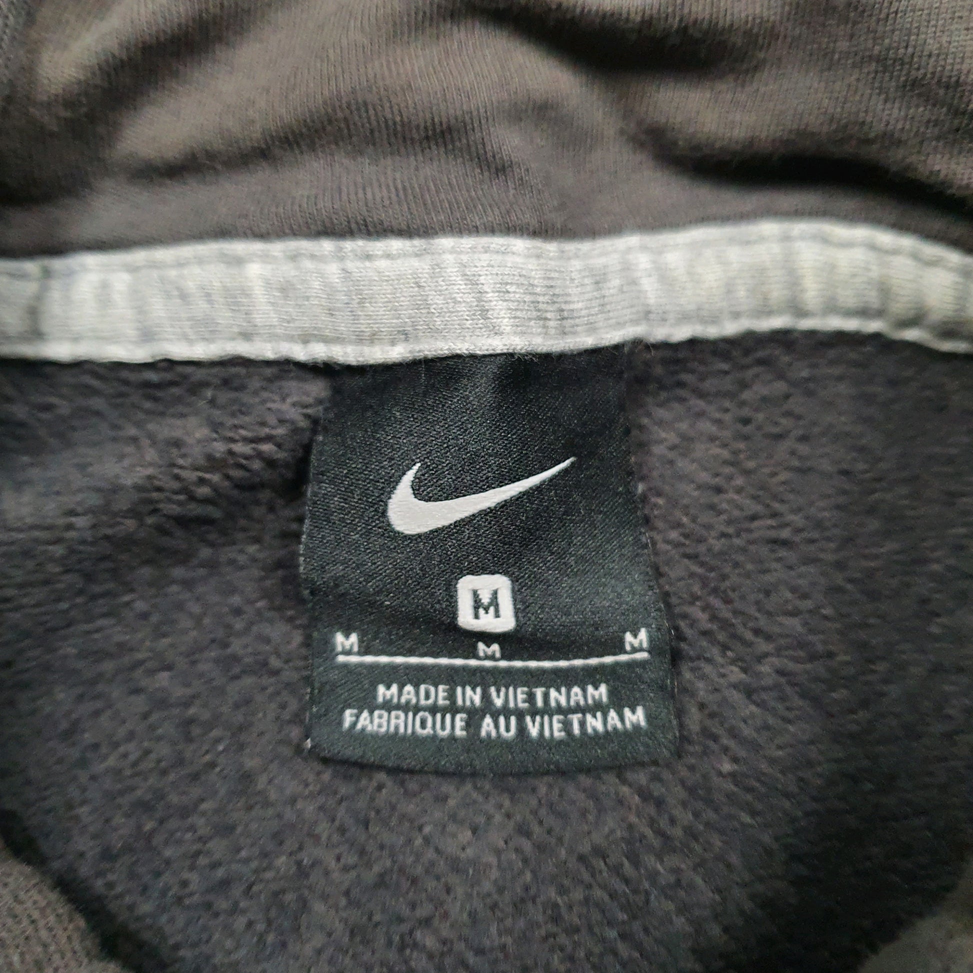Mens Grey Nike Baggy Hoodie Jumper