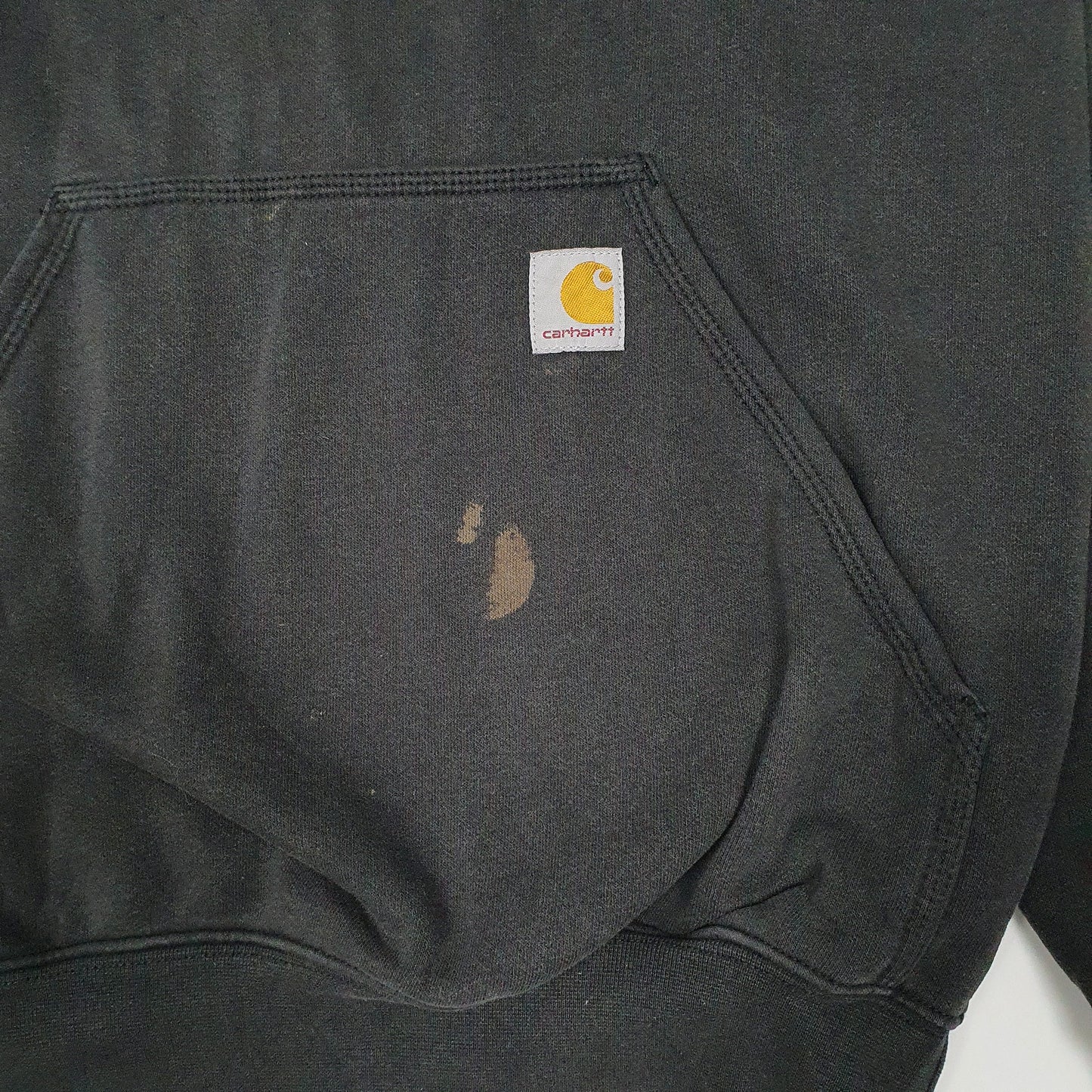 Mens Black Carhartt  Hoodie Jumper