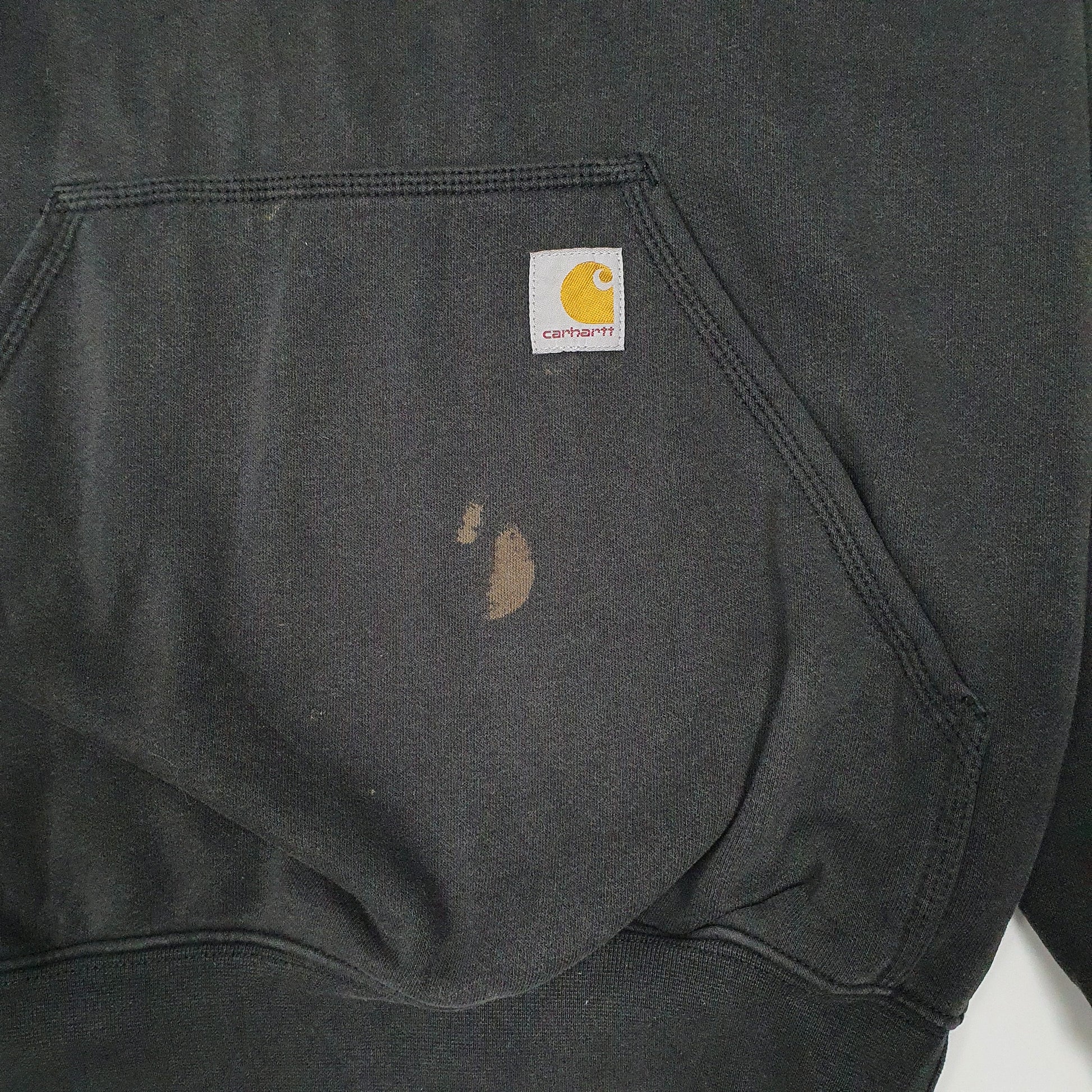 Mens Black Carhartt  Hoodie Jumper