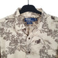Mens Beige Polo Ralph Lauren Marlowe Hunting Dogs  Shirt
