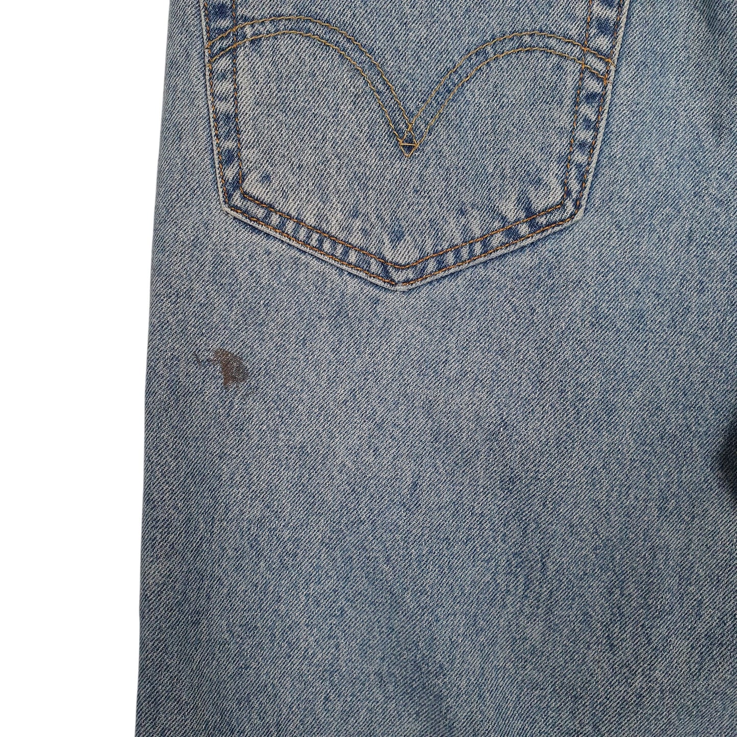 Mens Blue Levis Vintage 00s 505  Shorts