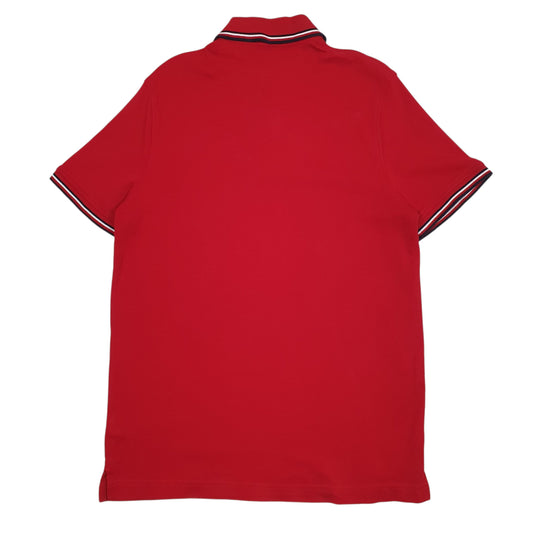 Mens Red Tommy Hilfiger   Polo Shirt