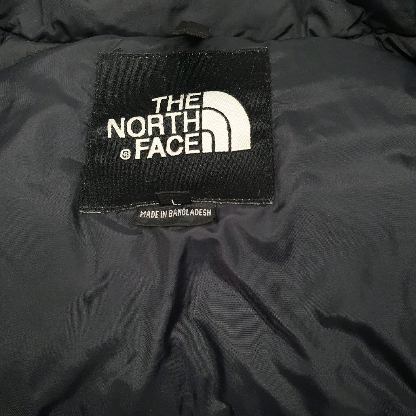 Mens Black The North Face Nuptse Retro 1996  Coat
