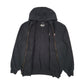 Mens Black Carhartt Hoodie Full Zip Jumper