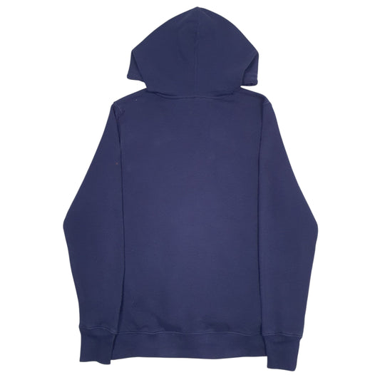 Womens Navy Fila Spellout Hoodie Jumper