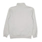 Mens White Carhartt  Quarter Zip Jumper