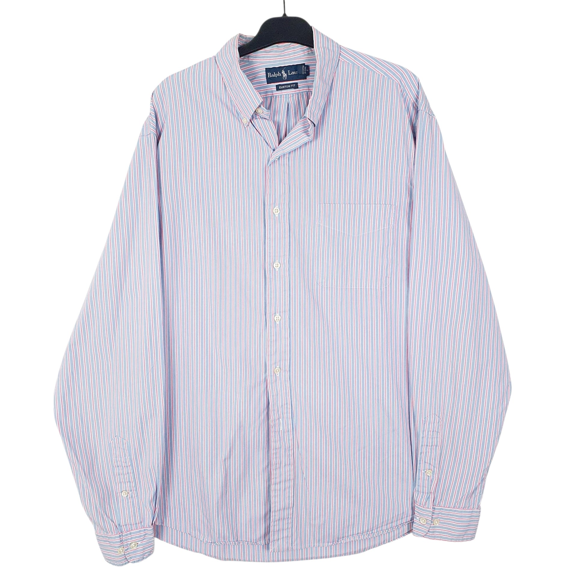 Mens Blue Ralph Lauren  Long Sleeve Shirt