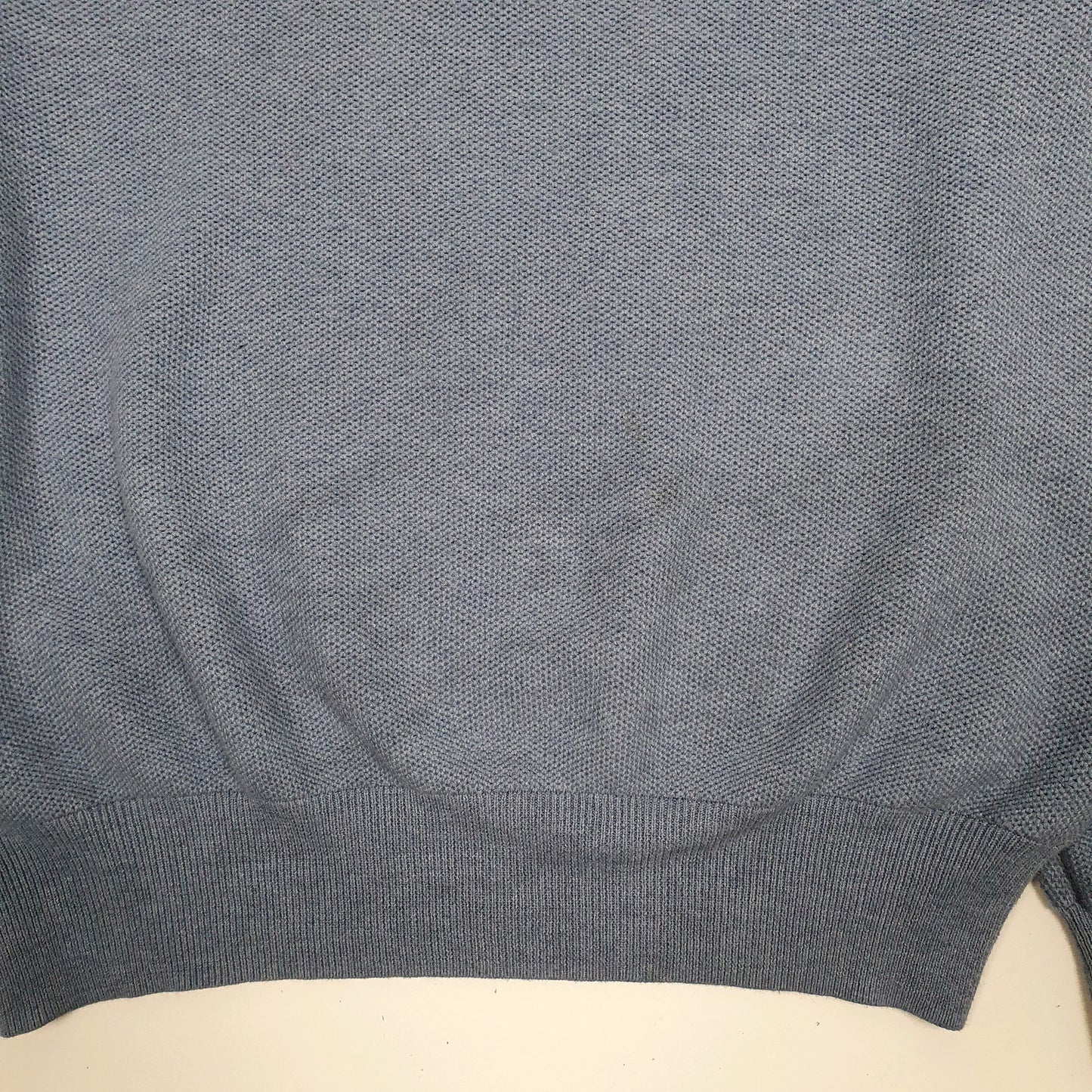 Mens Blue Polo Ralph Lauren  Quarter Zip Jumper