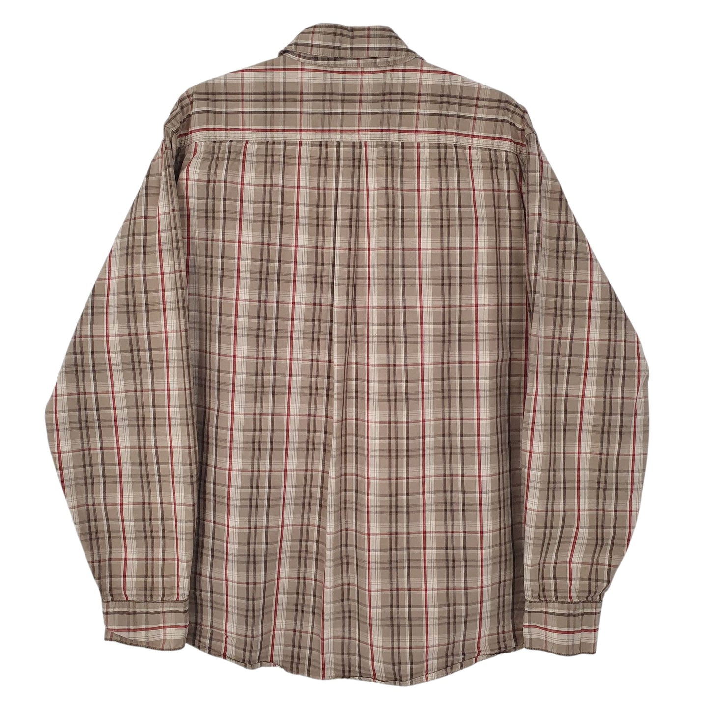 Mens Brown Wrangler   Shirt