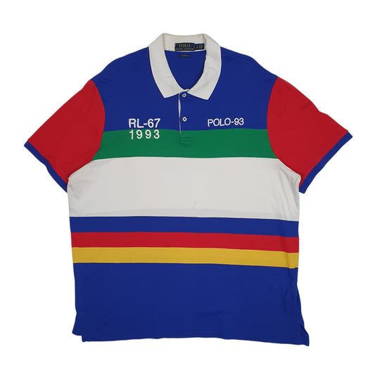 Mens Blue Polo Ralph Lauren  Short Sleeve Polo Shirt