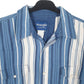 Mens Blue Wrangler Vintage Peal Snap Western  Shirt