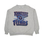 Mens Grey Delta Tennessee Titans Football NFL Vintage 90s Crewneck Jumper