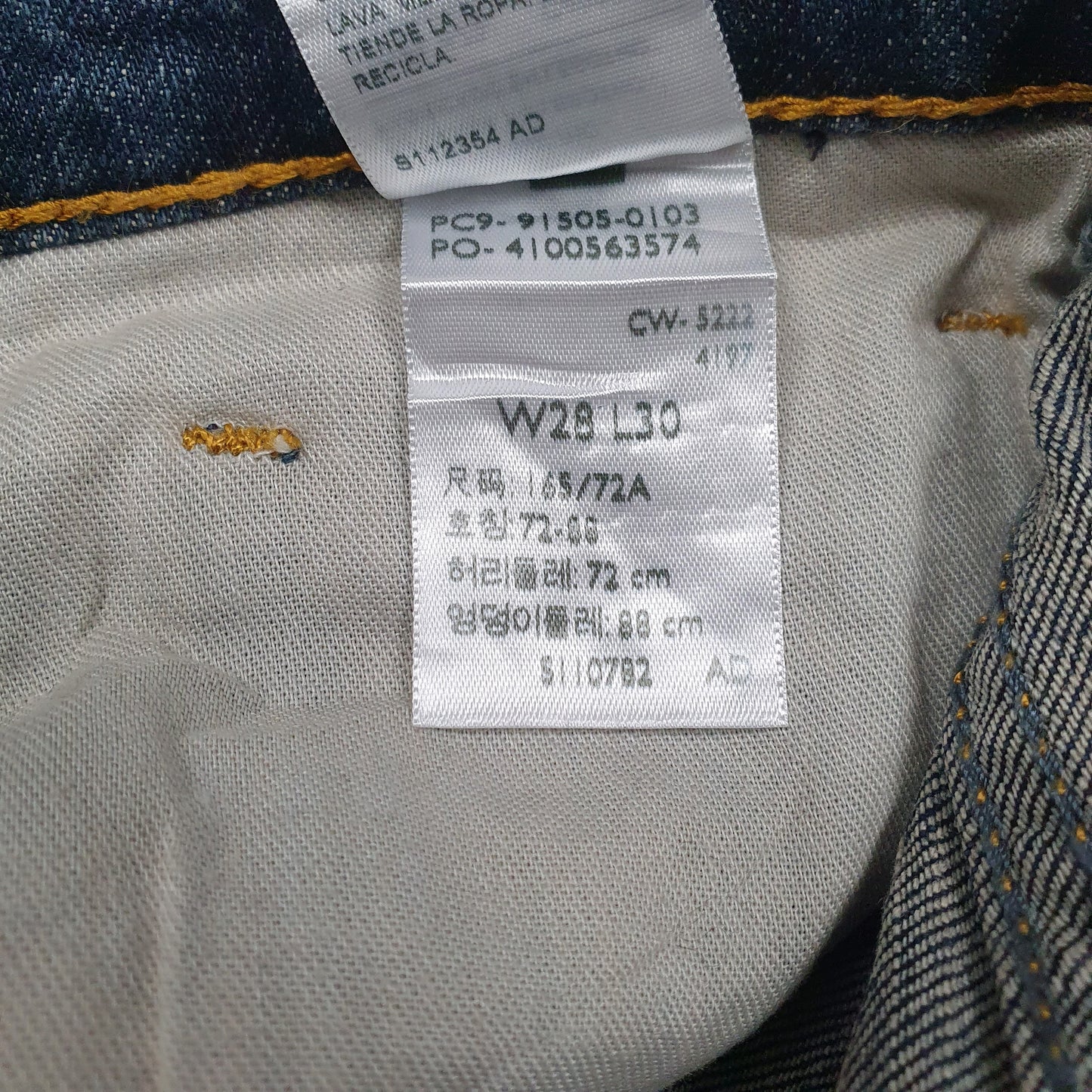 Mens Blue Levis   Jeans