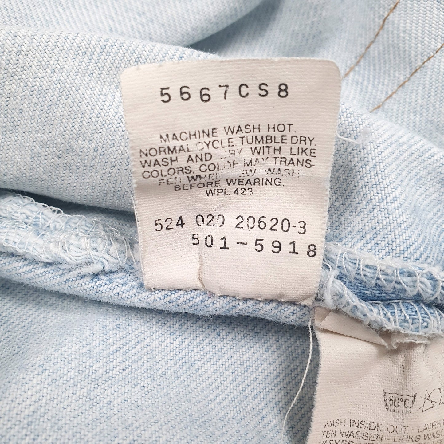 Mens Blue Levis Vintage 90s Made In USA  Jeans