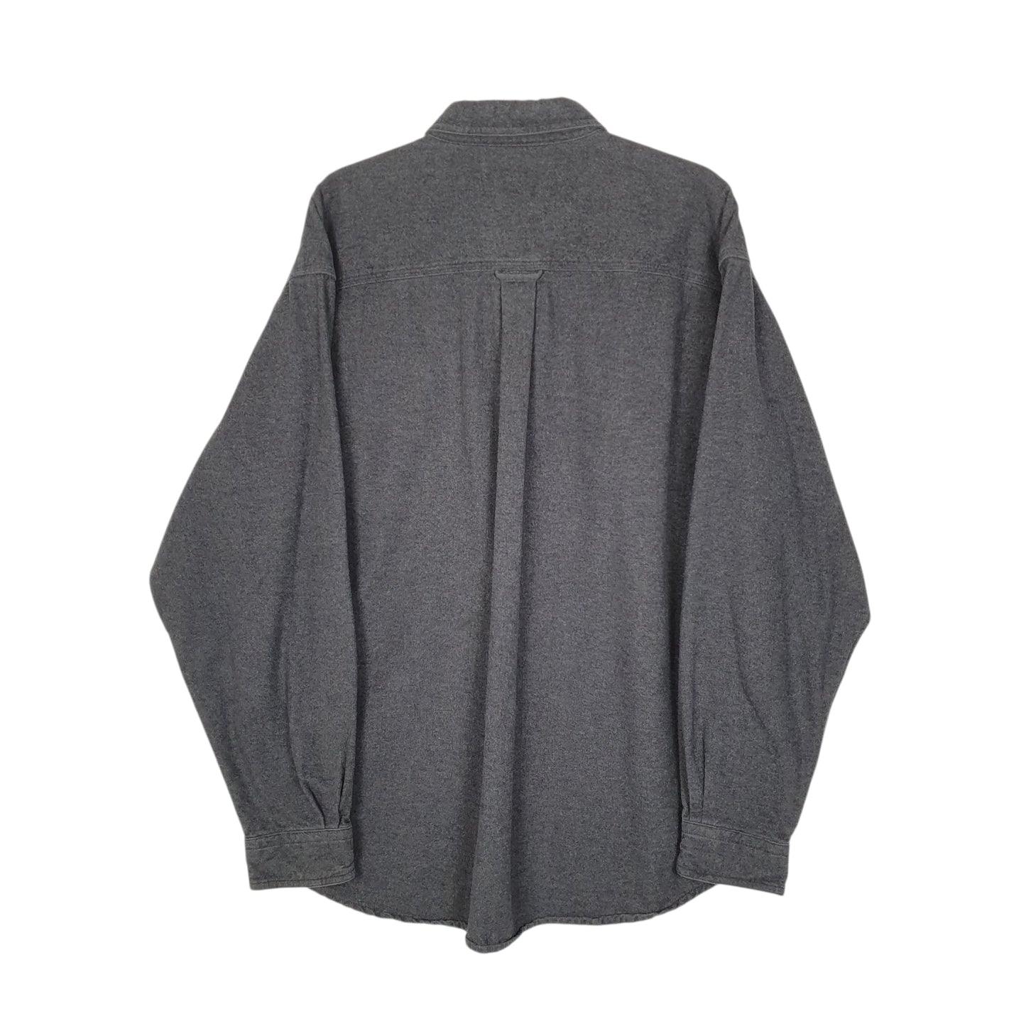 Mens Grey Woolrich Sportsman Chamois  Shirt